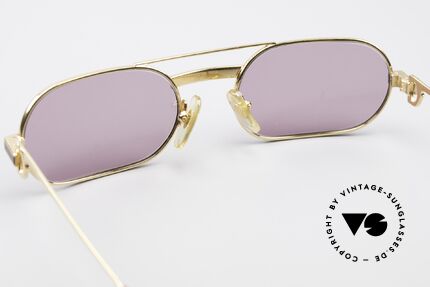 Cartier MUST Laque - M Luxus Sonnenbrille, 22kt vergoldet (wie alle alten Cartier Luxus-Brillen), Passend für Herren und Damen Cartier MUST Laque - M Luxus Sonnenbrille, 22kt vergoldet (wie alle alten Cartier Luxus-Brillen), Passend für Herren und Damen