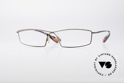 Bugatti 201 Odotype Herren Designer Brille, unverwechselbares Design der Odotype-Serie, Passend für Herren