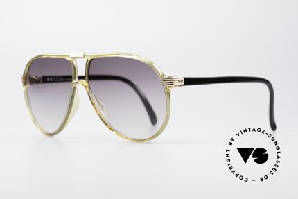 Christian Dior 2300 80er Optyl Sonnenbrille, Top-Qualität dank herausragendem OPTYL-Material, Passend für Herren und Damen