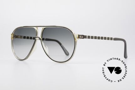 Christian Dior 2469 80er Monsieur Sonnenbrille, höchster Tragekomfort (flexible Flexidée Bügel), Passend für Herren