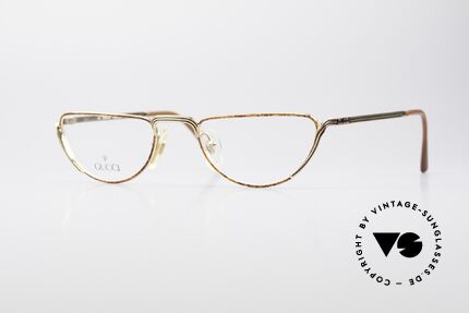 Gucci 2203 Vintage Lesebrille 80er, vintage Designer-Lesebrille von Gucci aus den 80ern, Passend für Herren und Damen