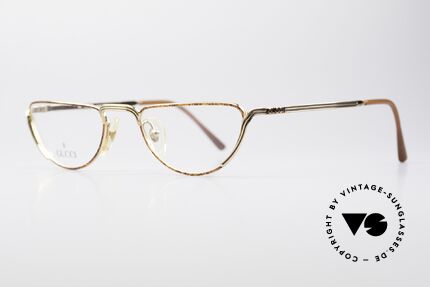 Gucci 2203 Vintage Lesebrille 80er, klassisches Design mit eleganter Rahmen-Kolorierung, Passend für Herren und Damen