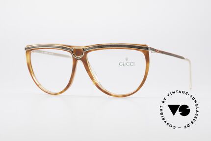 Gucci 2303 Vintage Damenbrille 80er, sehr elegante vintage Designer-Fassung von Gucci, Passend für Damen