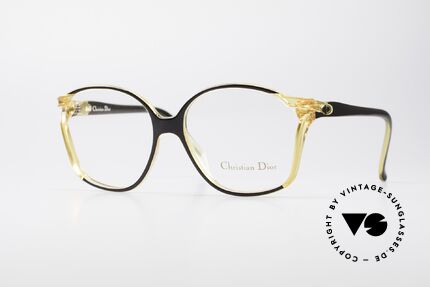 Christian Dior 2286 80er Damen Designer Brille, feminine vintage Chr. Dior Designerbrille v. 1984, Passend für Damen