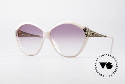 Christian Dior 2319 Rosa Damen Designerbrille, vintage Oversize Sonnenbrille von Christian Dior, Passend für Damen