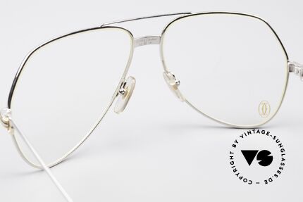 Cartier Vendome LC - L Platin Edition Luxusbrille, seltene & entsprechend teure Platin-Edition; Luxus pur, Passend für Herren