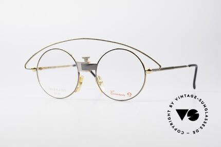 Casanova MTC 3 Limitierte Kunstbrille, limitierte Casanova vintage Kunst-Brille der 90er, Passend für Herren und Damen