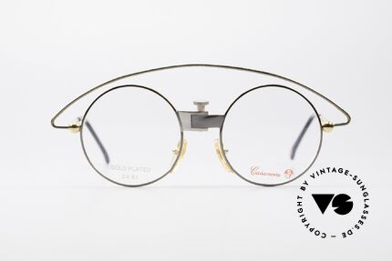 Casanova MTC 3 Limitierte Kunstbrille 90er, venezianisches Design mit technischen Gimmicks, Passend für Herren und Damen