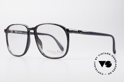 Christian Dior 2341 80er Optyl Monsieur Brille, unglaublich langlebiges und stabiles OPTYL-Material, Passend für Herren