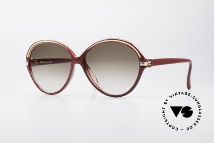 Christian Dior 2308 80er Damen Designer Brille, zauberhafte Damen-Sonnenbrille v. Christian Dior, Passend für Damen