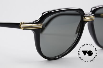 Cartier Vitesse - M Luxus Pilotensonnenbrille, hochwertig entspiegelte Sonnengläser mit Cartier Logo, Passend für Herren
