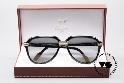 Cartier Vitesse - M Luxus Pilotensonnenbrille, ungetragen mit OVP (wirklich selten in diesem Zustand), Passend für Herren