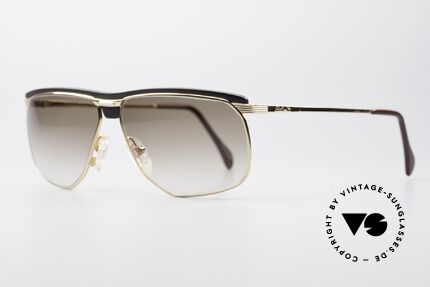 AVUS 2-110 Außergewöhnliche 80er Brille, produziert in gleicher Fabrik wie die berühmte Alpina M1, Passend für Herren