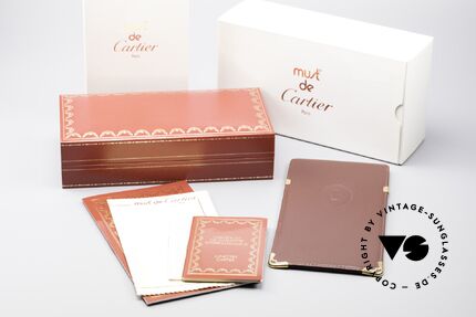 Cartier Cabriolet Runde Luxus Sonnenbrille, KEINE RETROBRILLE; sondern ein kostbares ORIGINAL!, Passend für Damen