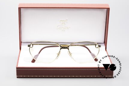 Cartier Panthere Windsor - M 90er Luxus Fassung, 22kt vergoldete Fassung (wie alle alten Cartier Brillen), Passend für Damen