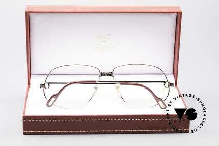Cartier Panthere G.M. - L Seltene Platin Fassung, sehr seltene und entsprechend kostbare Platin-Edition, Passend für Herren