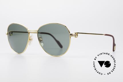 Cartier S Brillants 0,20 ct Vintage Diamanten Brille, mit echten Diamanten als Bügeldekor (insg. 0,2ct), Passend für Damen