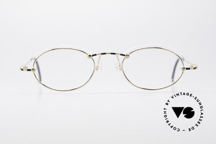 Cazal 770 90er Vintagebrille No Retro, dünne und schmale Rahmenprofile (daher 16g leicht), Passend für Herren und Damen