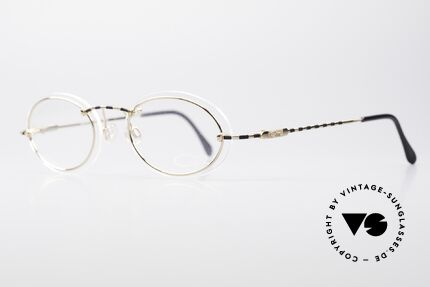 Cazal 770 90er Vintagebrille No Retro, auf den 1. Blick minimalistisch; jedoch sehr raffiniert, Passend für Herren und Damen