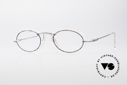 Cazal 770 Ovale Vintagebrille No Retro, filigrane Cazal vintage Brillenfassung von ca. 1998/99, Passend für Herren und Damen