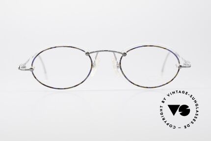 Cazal 770 Ovale Vintagebrille No Retro, dünne und schmale Rahmenprofile (daher 16g leicht), Passend für Herren und Damen