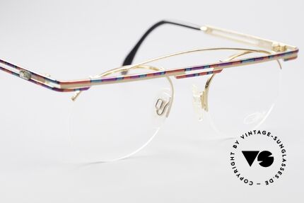 Cazal 748 Echt Vintage 90er No Retrobrille, fühlbare Top-Qualität und Komfort (made in Germany), Passend für Herren und Damen