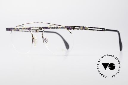 Cazal 748 Crazy Vintage No Retrobrille, aufwändige Lackierung (typisch für die alten Cazals), Passend für Herren und Damen