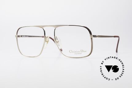 Christian Dior 2463 80er Dior Monsieur Serie, vintage Brille aus der "Monsieur" Serie von DIOR, Passend für Herren