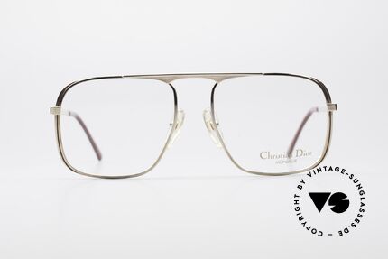 Christian Dior 2463 80er Dior Monsieur Serie, Top-Qualität (vergoldet) von 1988, Gr. 56°17, 135, Passend für Herren