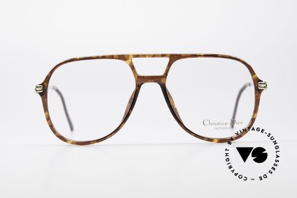 Christian Dior 2473 80er Dior Monsieur Brille, Optyl-Front mit vergoldeten Bügeln (für die Ewigkeit), Passend für Herren