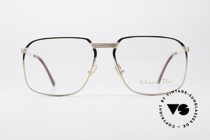 Christian Dior 2489 80er XL Herren Vintage Brille, elegantes Modell für den kosmopolitischen Herren, Passend für Herren