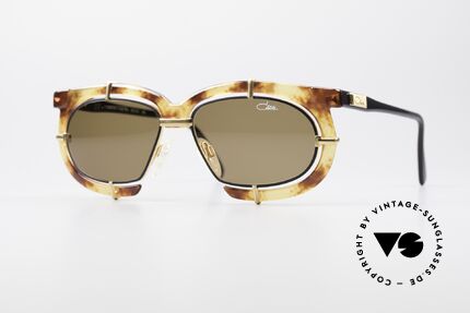 Cazal 871 Extravagante Vintage Brille, außergewöhnliche 90er Cazal Designer-Sonnenbrille, Passend für Damen