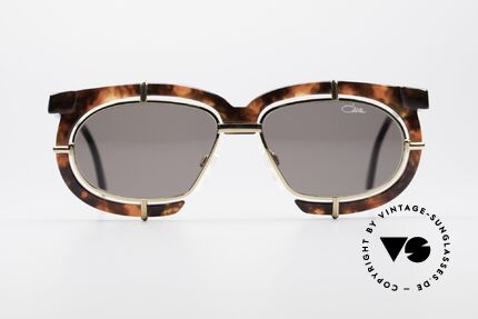 Cazal 871 Extravagante Designer Brille, geniale Rahmenkonstruktion mit einmaligen Farben, Passend für Damen