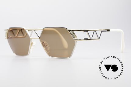 Cazal 960 90er Designer Sonnenbrille, fühlbare Spitzen-Qualität; Frame 'made in Germany', Passend für Herren und Damen