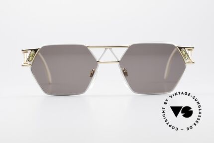 Cazal 960 Echte Designer Sonnenbrille, Steg und Bügel im Fachwerkstil, "Eiffelturm-Style", Passend für Herren und Damen