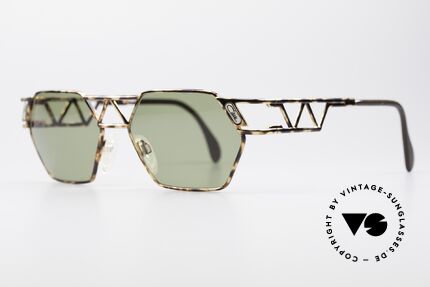 Cazal 960 Rare Designer Sonnenbrille, zudem sehr interessante Farbgestaltung / -Muster, Passend für Herren und Damen