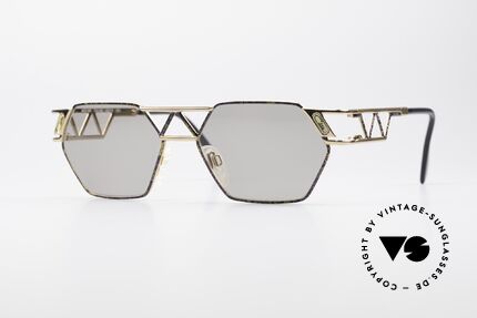 Cazal 960 Vintage Designer Sonnenbrille, kantige Cazal Designersonnenbrille von circa 1994, Passend für Herren und Damen