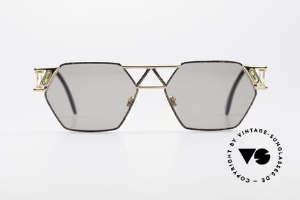 Cazal 960 Vintage Designer Sonnenbrille, Steg und Bügel im Fachwerkstil ("Eiffelturm-Style"), Passend für Herren und Damen