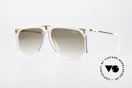 Cazal 865 Amerie Hip Hop Sonnenbrille, prachtvolles Sonnen-Brillendesign von CAri ZALloni, Passend für Damen