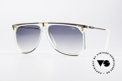 Cazal 865 Vintage Hip Hop Sonnenbrille, prachtvolles Sonnen-Brillendesign von CAri ZALloni, Passend für Damen