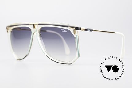 Cazal 865 Vintage Hip Hop Sonnenbrille, wundervolle vintage Designer-Sonnenbrille; 100% UV, Passend für Damen