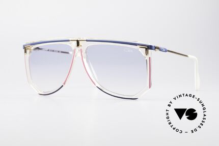 Cazal 865 Amerie XL HipHop Sonnenbrille, prachtvolles Sonnen-Brillendesign von CAri ZALloni, Passend für Damen