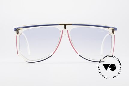 Cazal 865 Amerie XL HipHop Sonnenbrille, hergestellt um 1986 in Passau (made in W. Germany), Passend für Damen