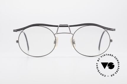 Cazal 1110 - Point 2 90er Industrial Vintage Brille, erinnert etwas ans 90er Industrial / Steampunk-Design, Passend für Herren