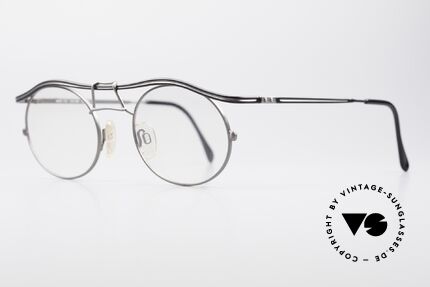 Cazal 1110 - Point 2 90er Industrial Vintage Brille, fühlbare Spitzen-Verarbeitungsqualität (aus Germany), Passend für Herren