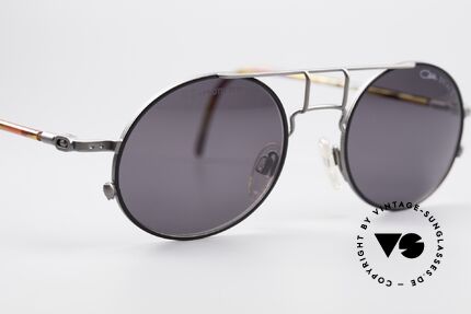 Cazal 1201 - Point 2 90er Industrial Sonnenbrille, KEINE Retromode; sondern ein altes Original von 1999, Passend für Herren