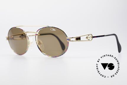 Cazal 965 Ovale Vintage Sonnenbrille, herausragende Qualität (muss man einfach fühlen!), Passend für Herren und Damen