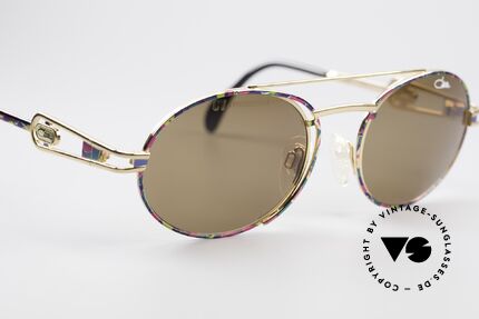 Cazal 965 Ovale Vintage Sonnenbrille, ungetragen (wie alle unsere vintage Cazal Brillen), Passend für Herren und Damen