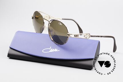 Cazal 965 Ovale 90er Sonnenbrille, Größe: large, Passend für Herren und Damen