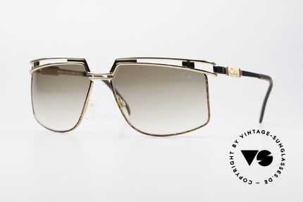 Cazal 957 80er West Germany Brille, große 1980er vintage Cazal XL Designer-Sonnenbrille, Passend für Herren und Damen